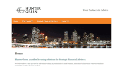 Desktop Screenshot of huntergreen.com.au